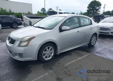 2011 Nissan Sentra 2.0Sr из США, поврежденный, VIN 3N1AB6AP8BL656887